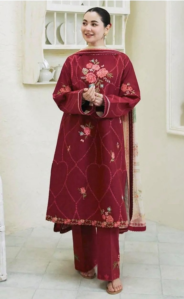 [100049] 3 pcs Luxury Lawn Collection