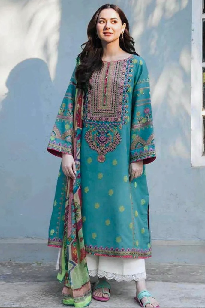 [100050] 3 pcs Luxury Lawn Collection