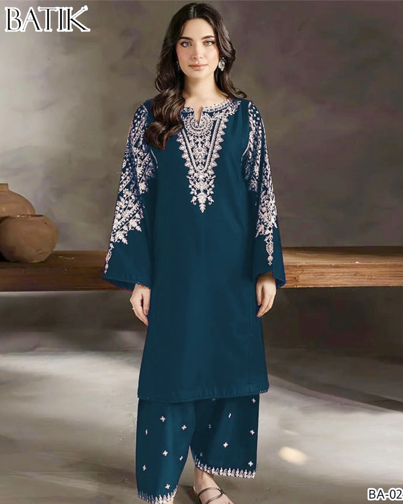 [100061] Embroidered 2Piece Lawn Collection Summer 2026