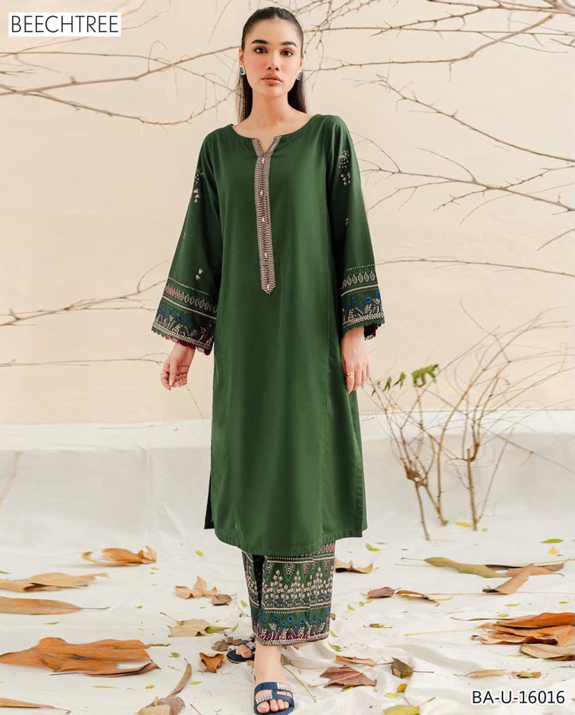 [100063] Embroidered 2Piece Lawn Collection Summer 2026