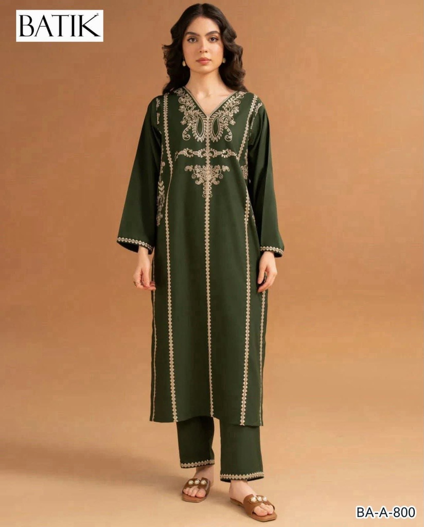 [100072] Embroidered 2Piece Lawn Collection Summer 2026